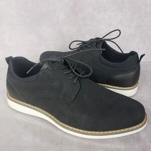 Reserved Footwear Shoes Mens 8.5M Black Lace Up Vertigo Oxford RF1246